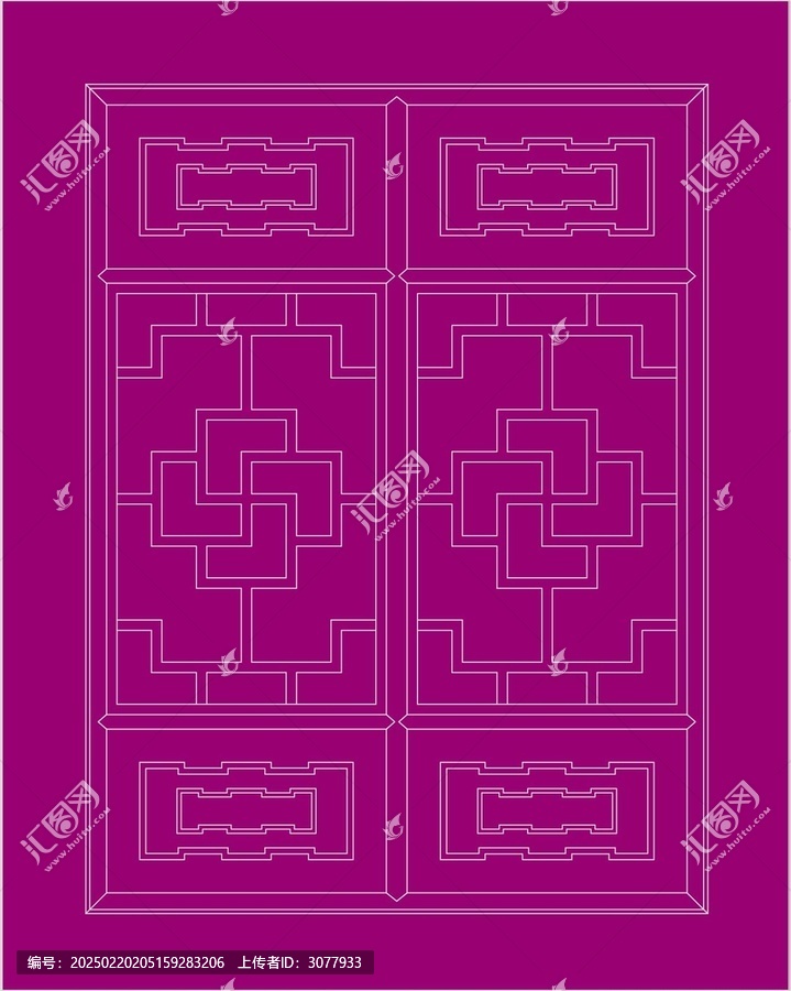 古建筑窗戶