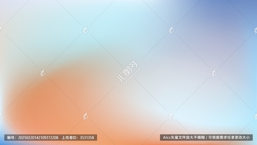 藍橙色科技會議背景