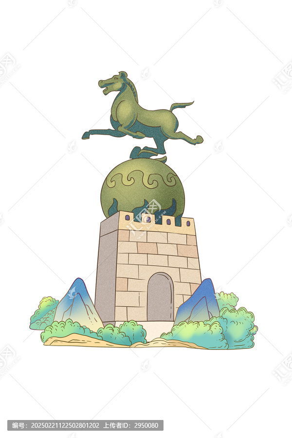 馬踏飛燕雕塑