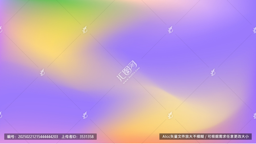 簡約漸變海報(bào)模板