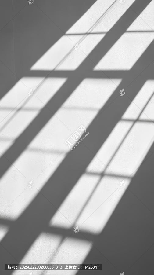 墻上窗影圖案
