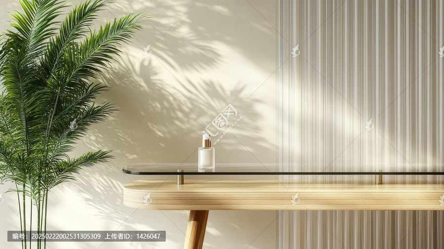 現(xiàn)代極簡室內(nèi)植物展示臺