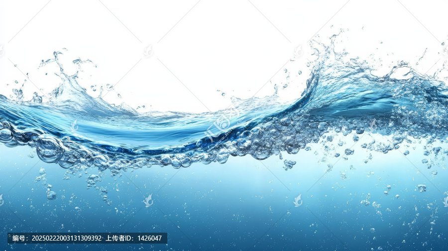 水花漣漪抽象背景圖