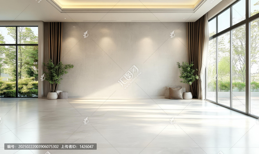 現(xiàn)代空置房間室內(nèi)設計圖