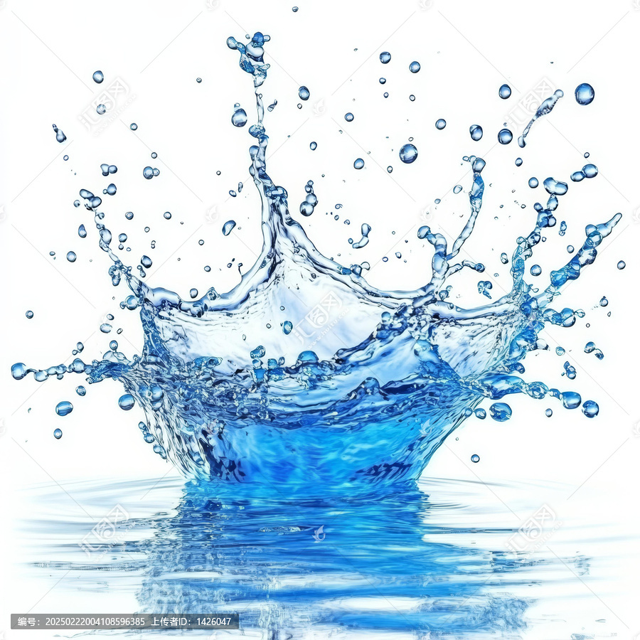 水花藝術抽象
