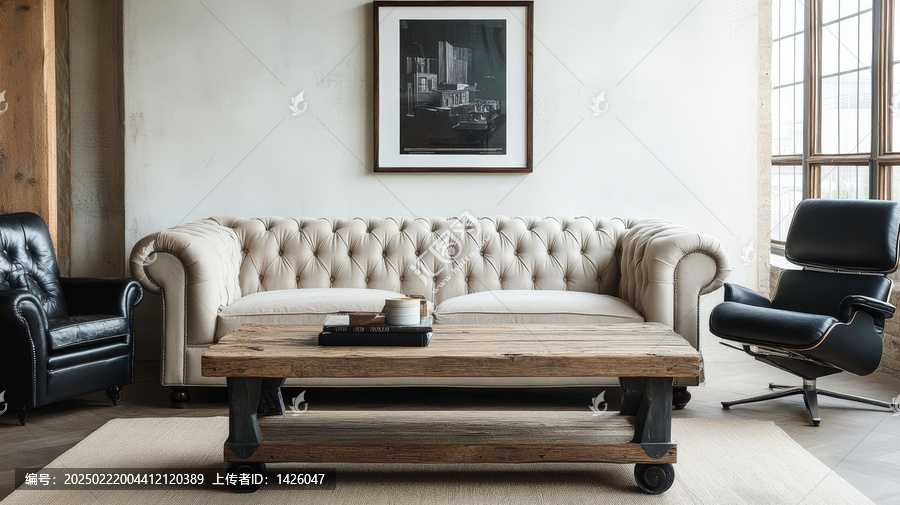 現(xiàn)代風(fēng)格客廳家具擺放