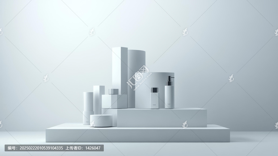現(xiàn)代化妝品產(chǎn)品展示設(shè)計(jì)