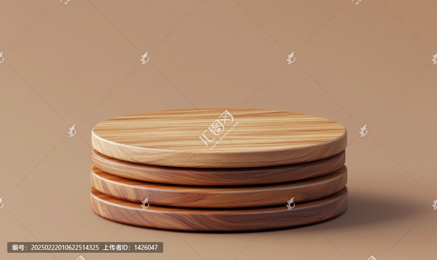 木質(zhì)展示臺(tái)簡(jiǎn)約背景圖片素材