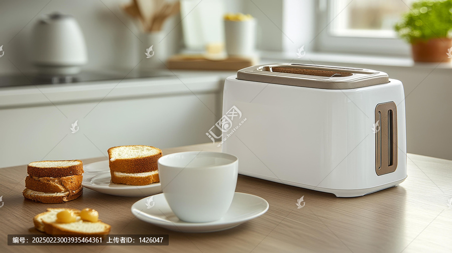 現(xiàn)代廚房電器和早餐食品