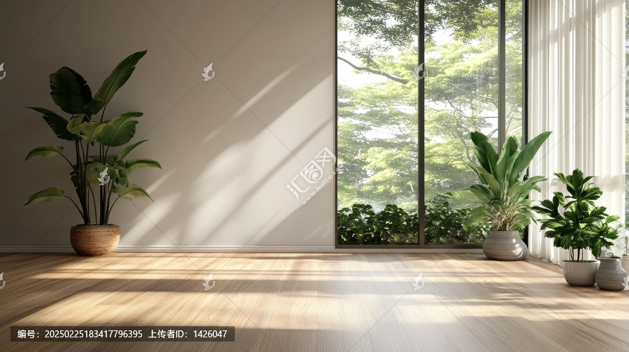 現(xiàn)代極簡(jiǎn)室內(nèi)自然光照