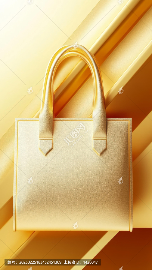 奢華金色手提包設(shè)計(jì)圖