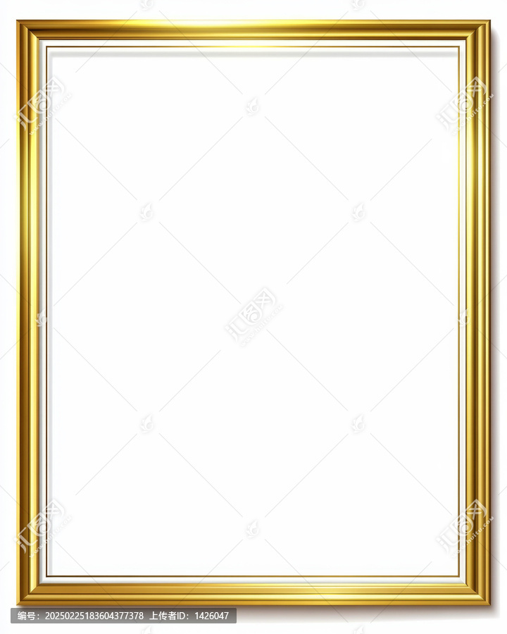 精美的金色相框設(shè)計