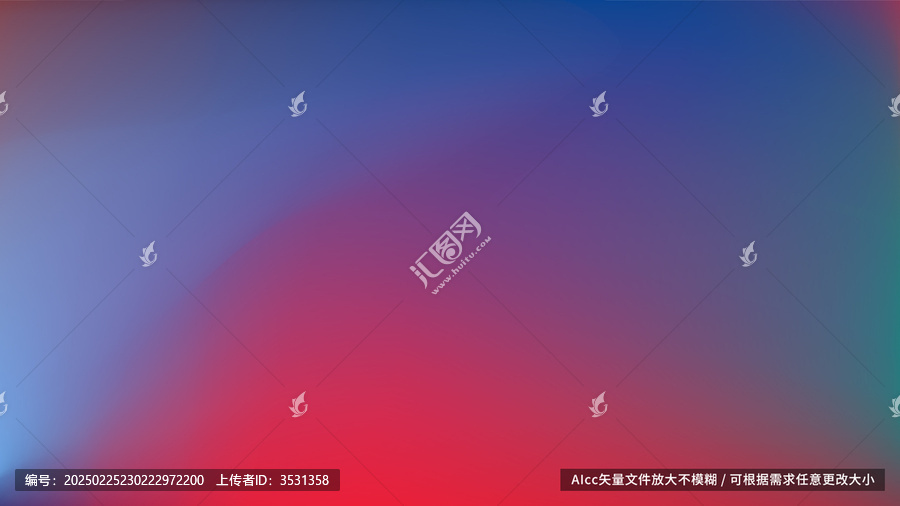 紅藍(lán)色漸變色彩背景