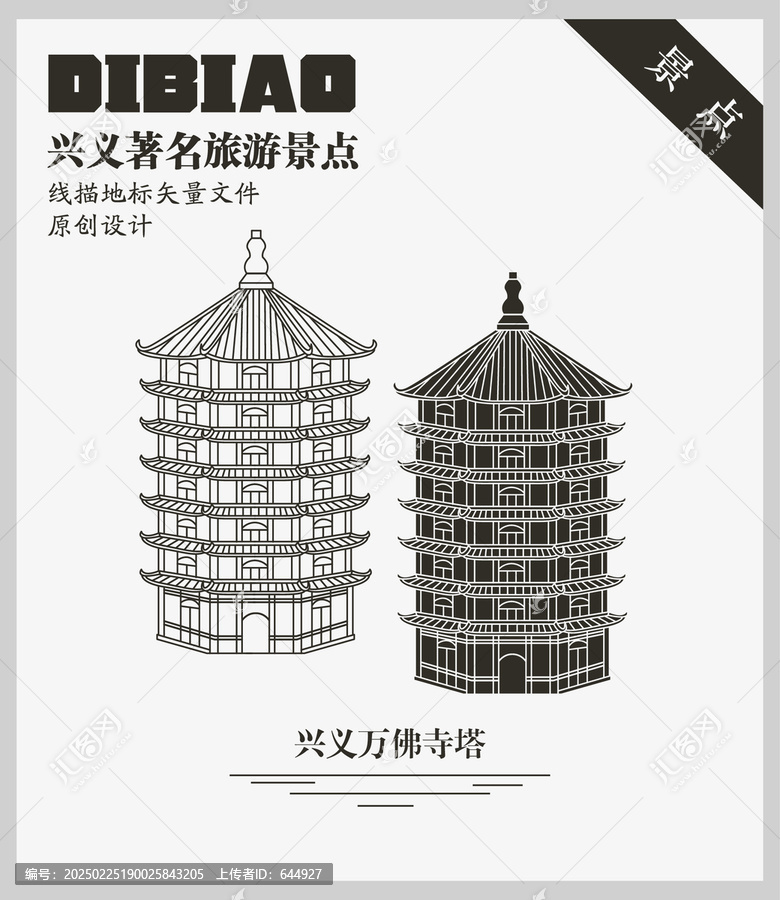興義萬佛寺塔