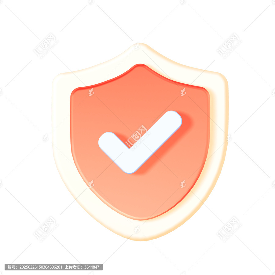 3D金融理財(cái)盾牌免摳元素