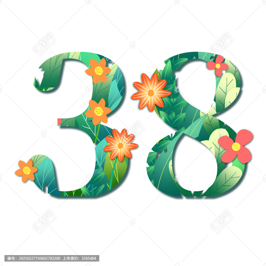 38字體