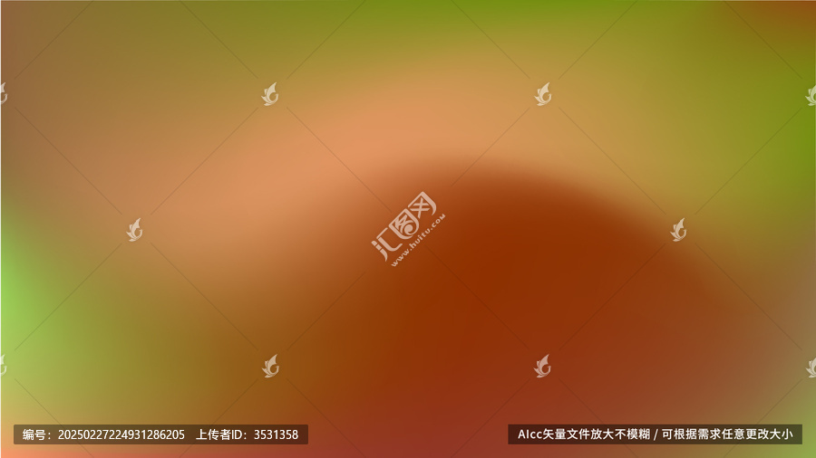 綠色與棕色混合漸變背景
