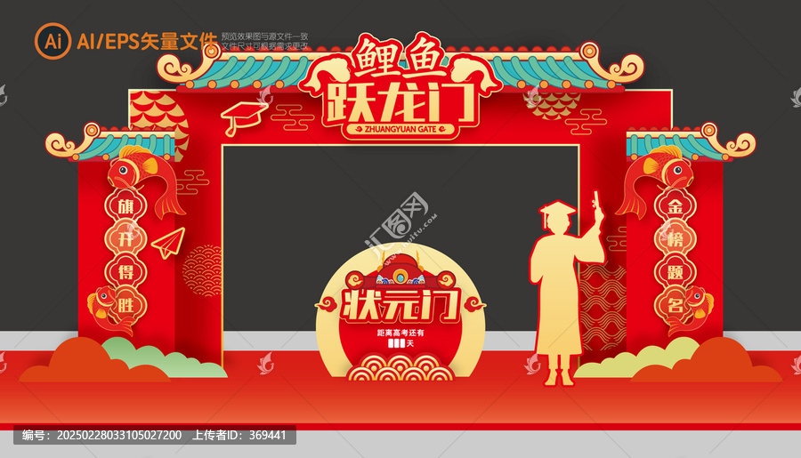 鯉魚躍龍門門頭
