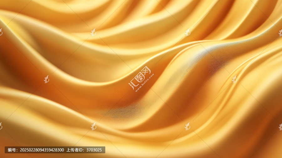 金色抽象流體紋理背景