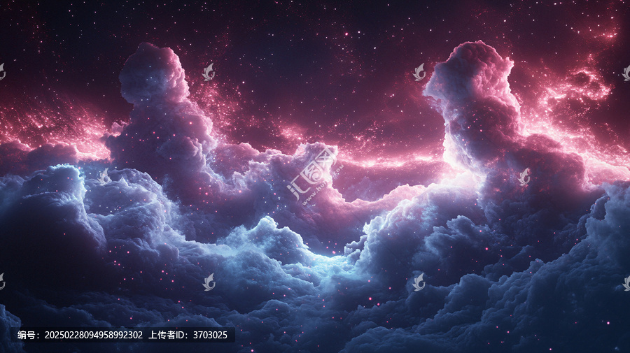 炫酷星云星光閃閃