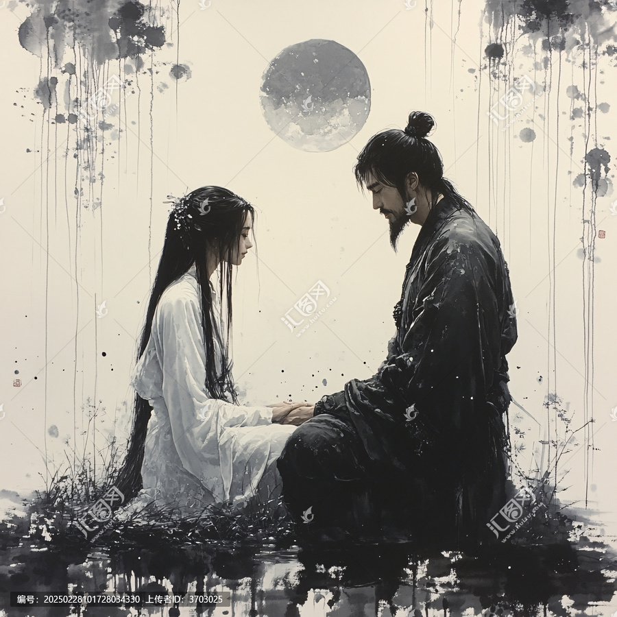 古風(fēng)情侶古裝情侶