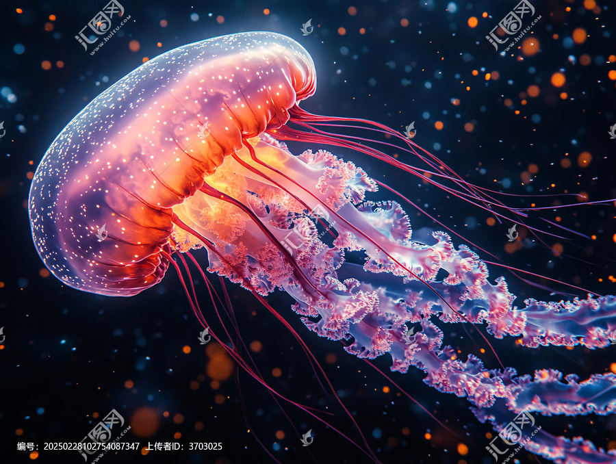 海洋動(dòng)物水母高清圖片
