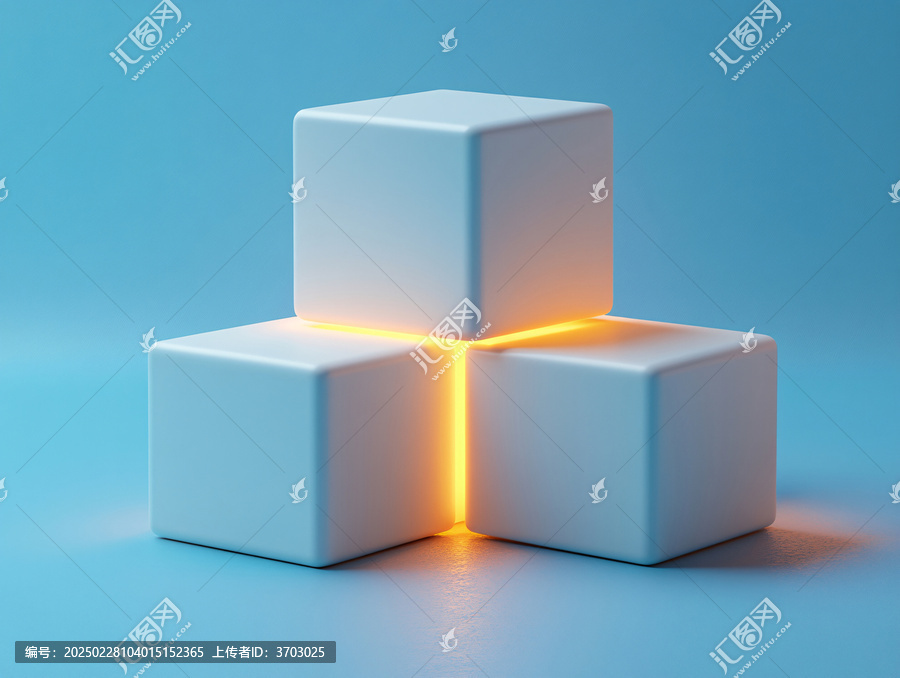 光與立方體