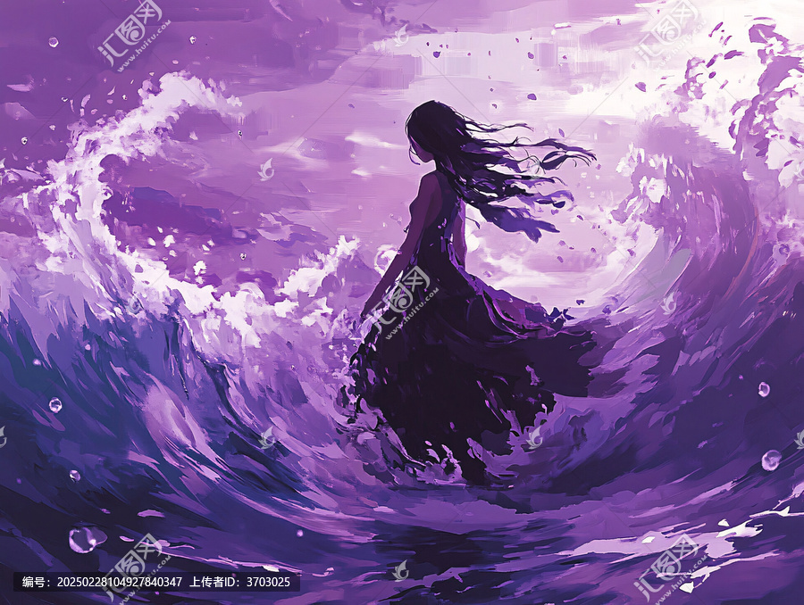 漩渦中的少女