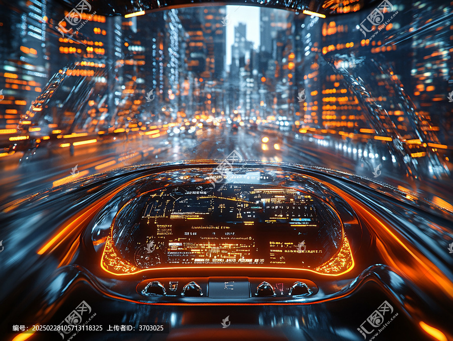 汽車科技背景