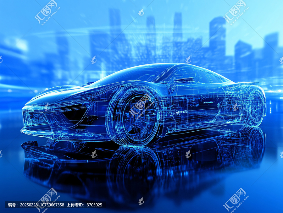 汽車科技背景