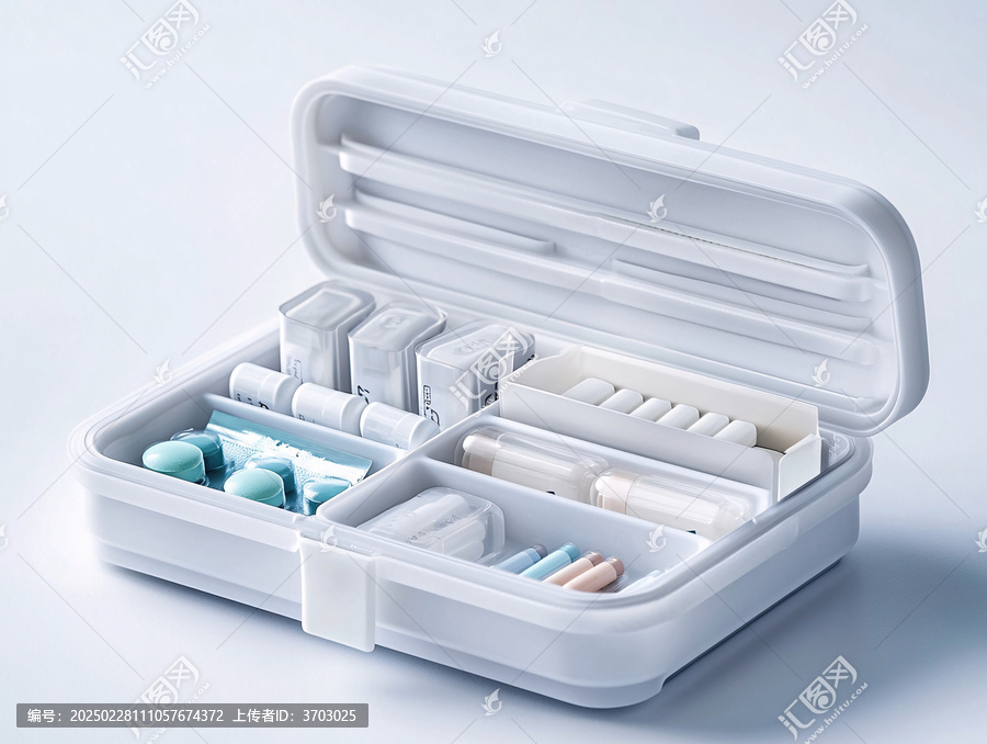 藥品分裝管理盒