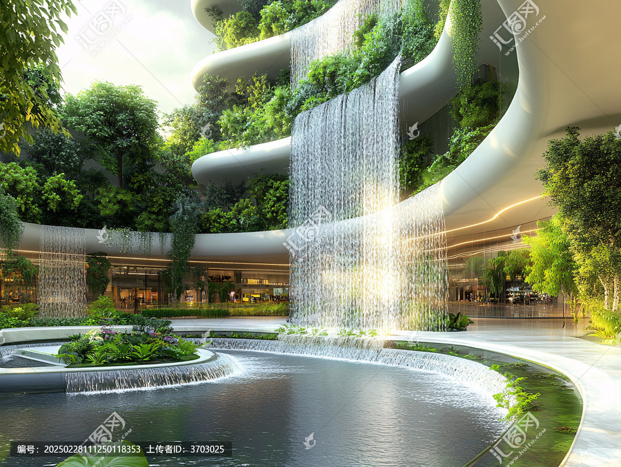 懸浮森林式建筑