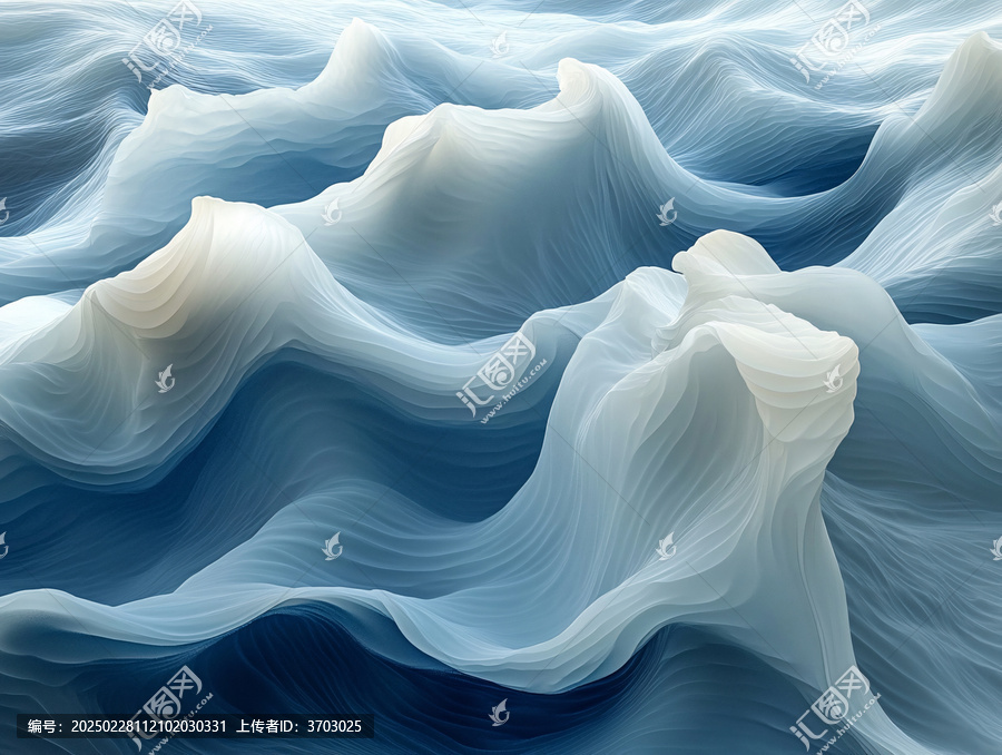 抽象線條山水背景