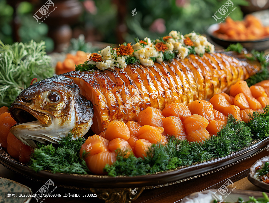 大盤鯉魚