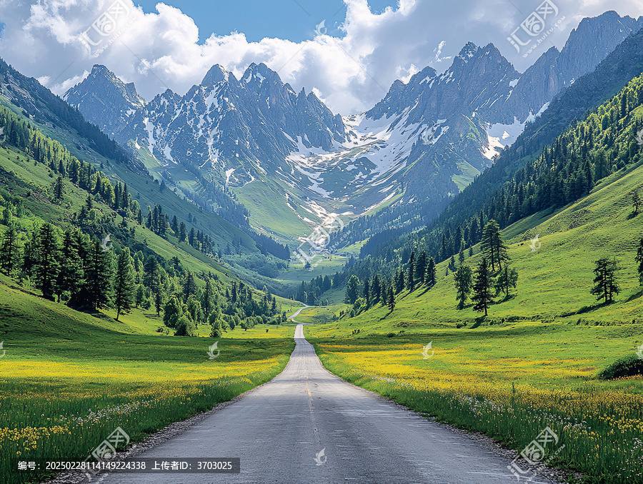 意境高山道路