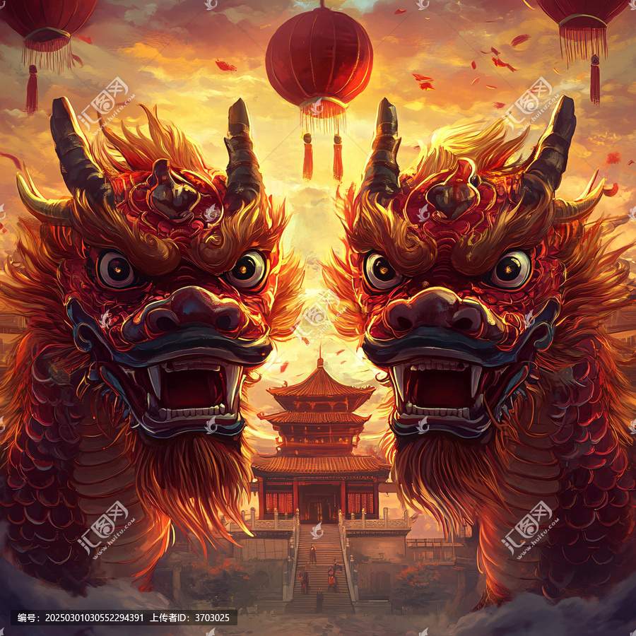舞龍舞獅壁紙