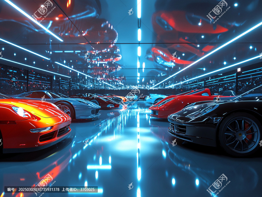 汽車科技背景