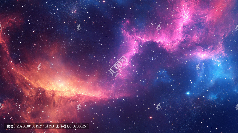 璀璨星河背景