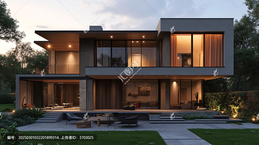 現(xiàn)代簡約豪宅