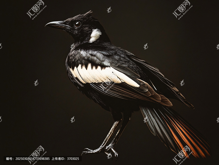 禿鼻烏鴉鳥