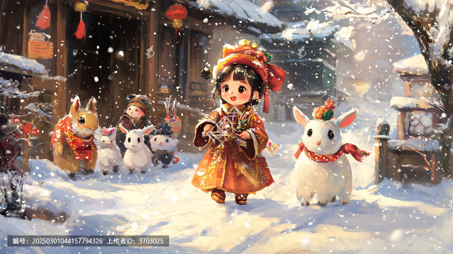 新年氛圍賀圖