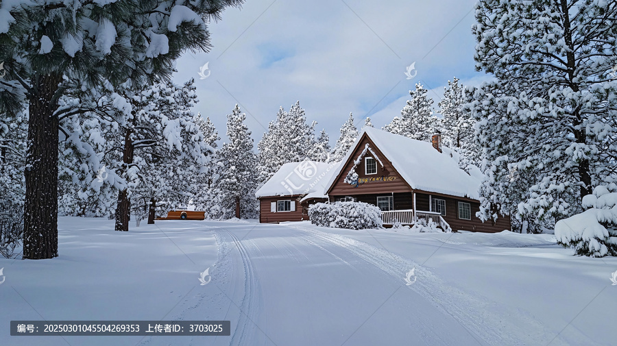 冬日雪景壁紙