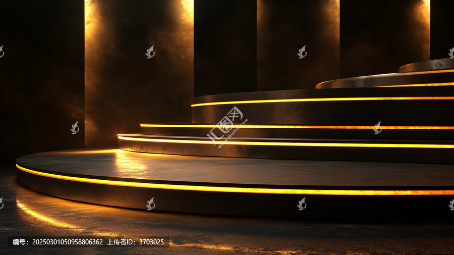 黑金舞臺(tái)背景