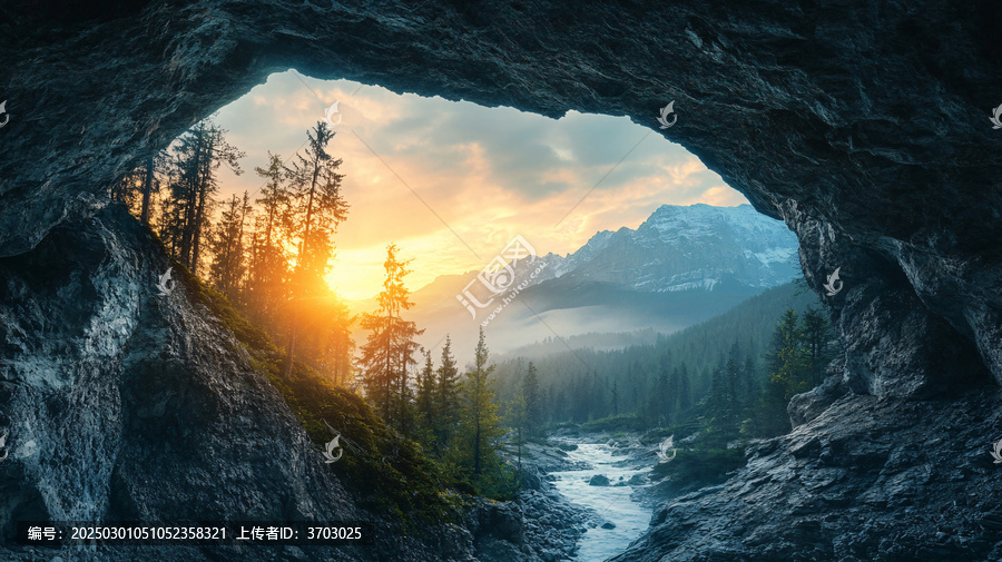 奇妙的山洞