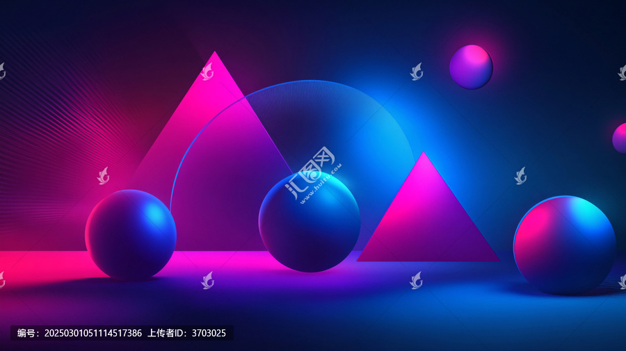 立體漸變發(fā)光體設計