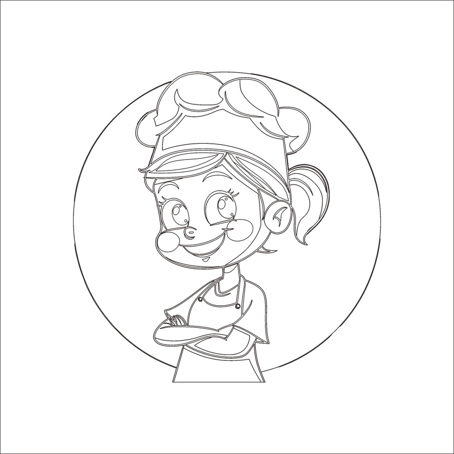 動(dòng)漫女廚師