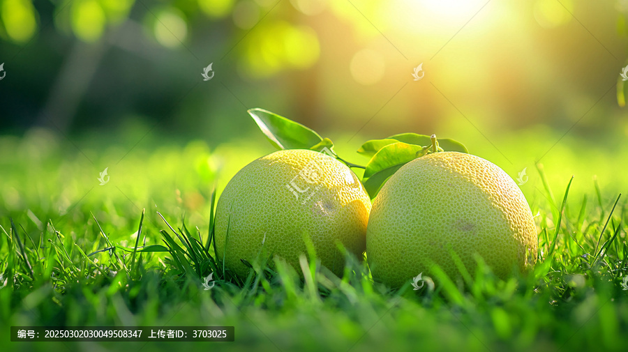 陽光下的水果