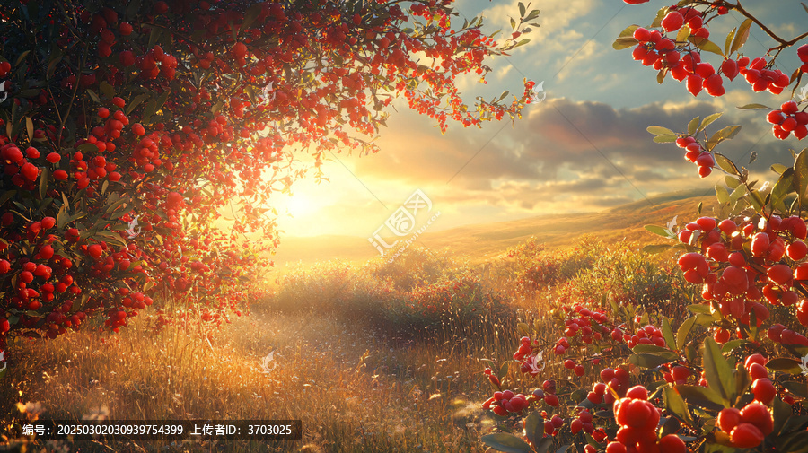 唯美紅果實