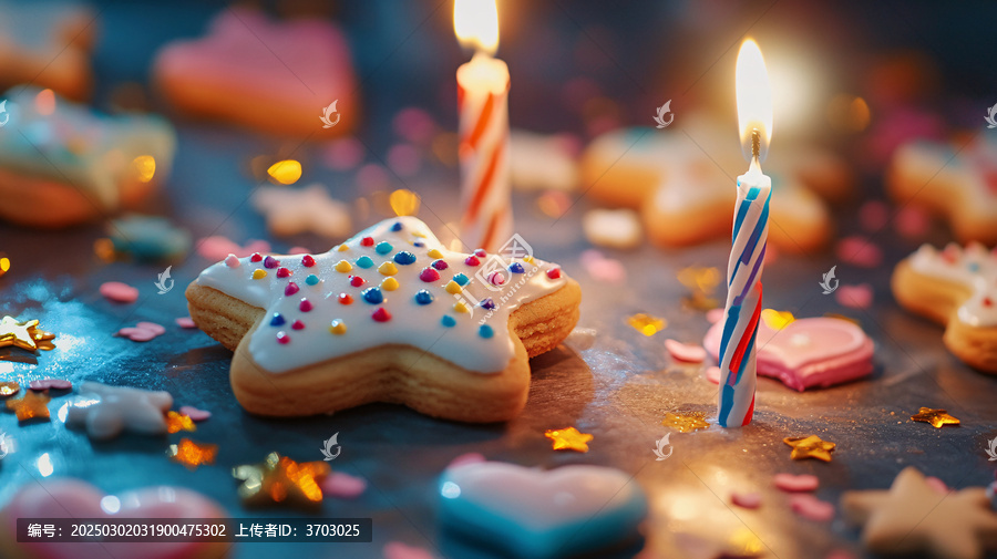 生日主題拍紙本