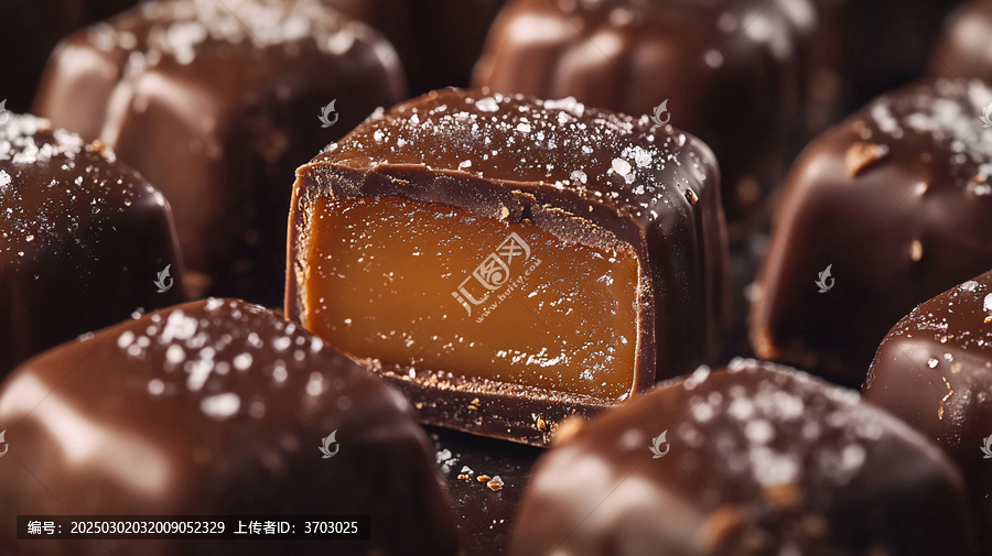 甜品零食夾心巧克力